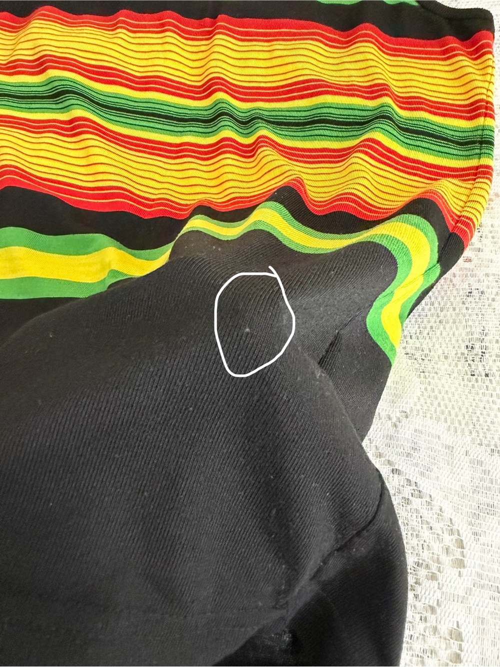 Pacific Surf Rasta Stripe Tank Top Size XL - Picture 10 of 11